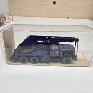 Vintage Wiking HO 1/87 Scale Magirus  Crane Truck THW KW 15 MPN 24694 New